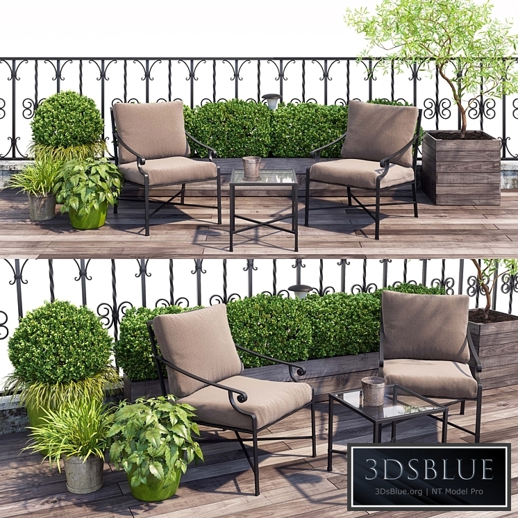 Terrace, balcony, penthouse