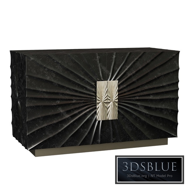 globalviews Pleated 2Door Cabinet