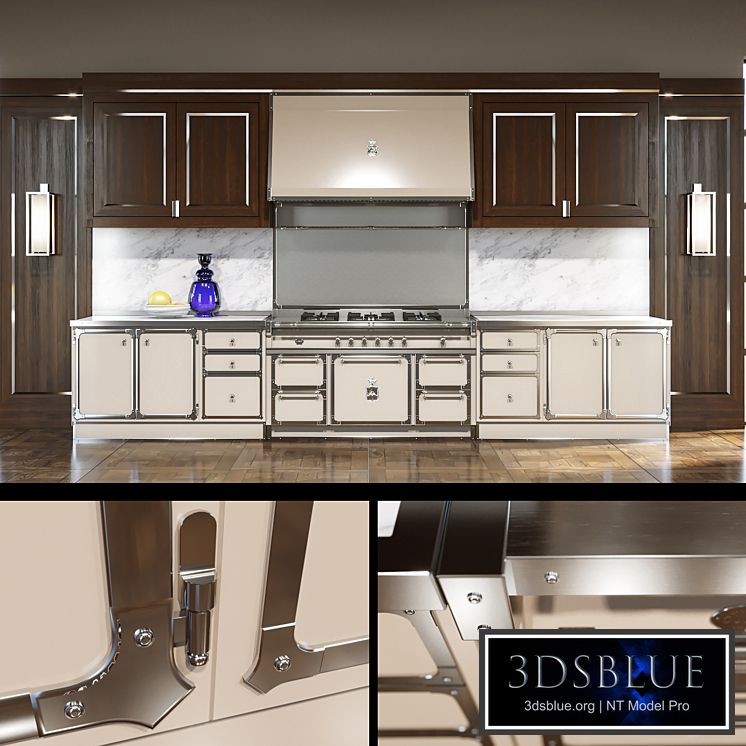 Kitchen GULLO, AVANA PEARL & SATIN NICKEL