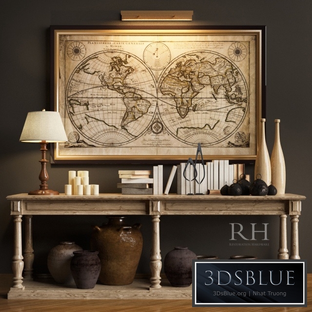 Decorotive set Restoration Hardware