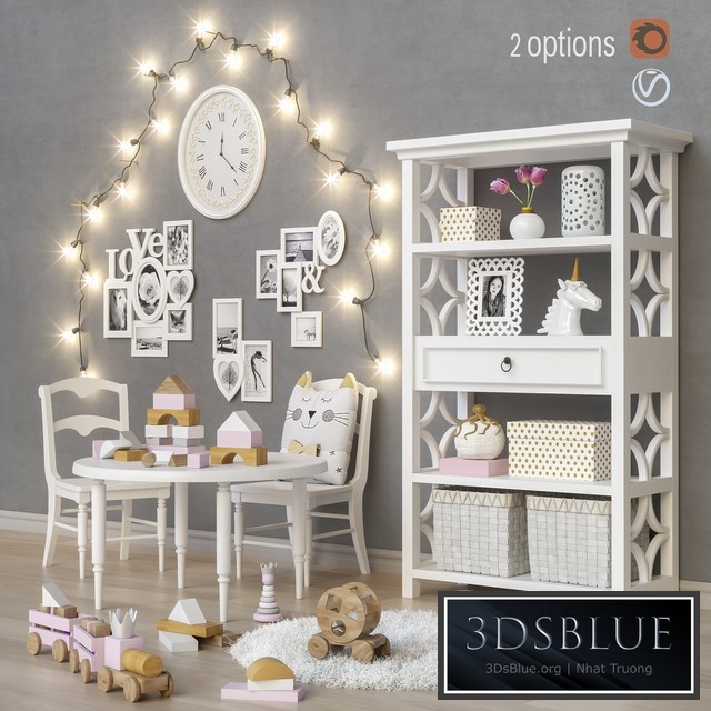 Toys and furniture (2 options) set 22