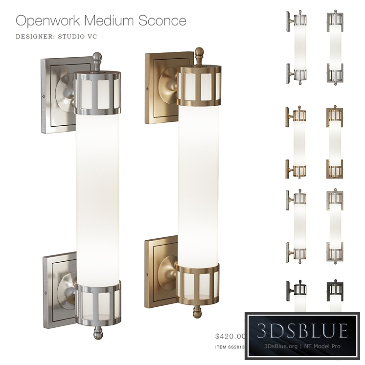 Openwork Medium Sconce