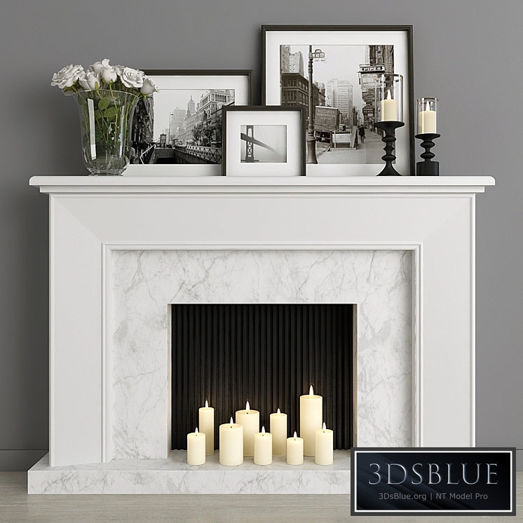 Fireplace and decor 17