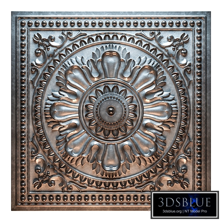 Artificial tin metal ceiling tile