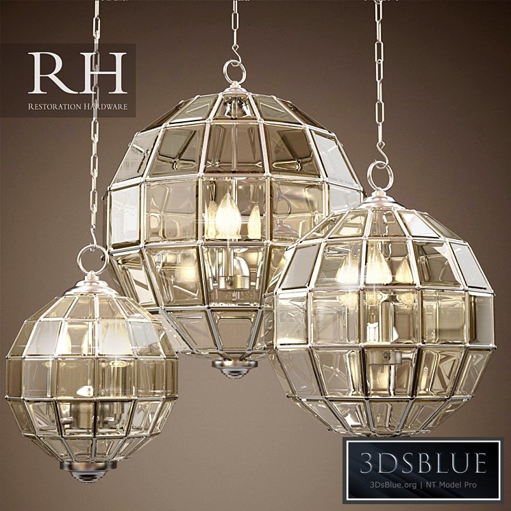 RH STREET GAS LAMP PENDANT (3 size)