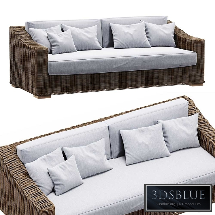 RESTORATION HARDWARE 76 &#39;&#39; PROVENCE CLASSIC LOUNGE SOFA