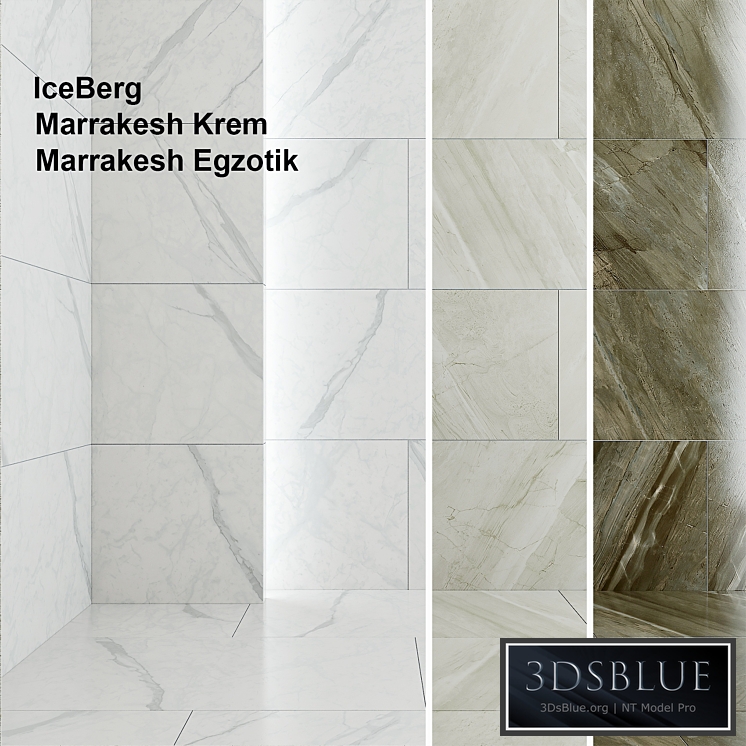 Tile Kale IceBerg Marrakesh Krem Egzotik