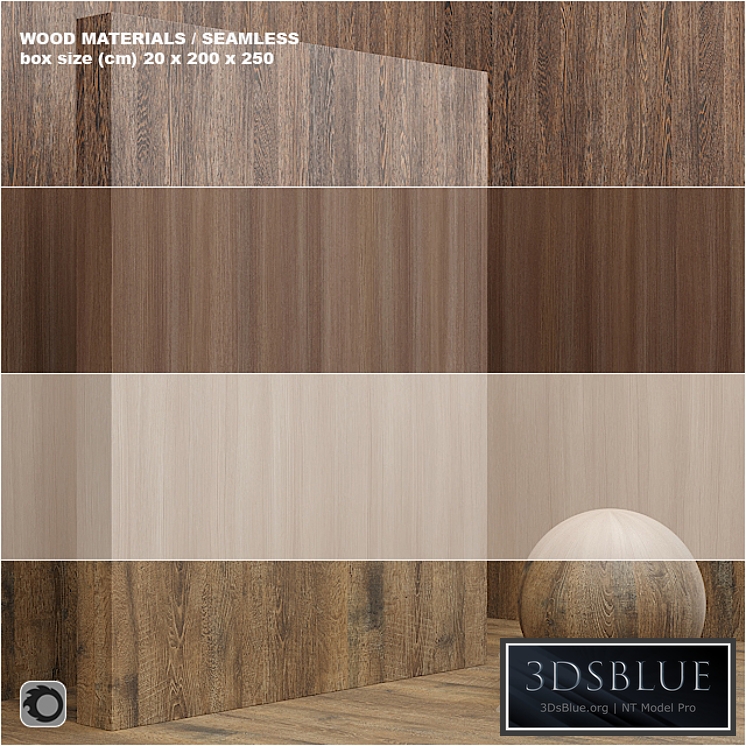 Material wood / veneer (seamless) - set 9