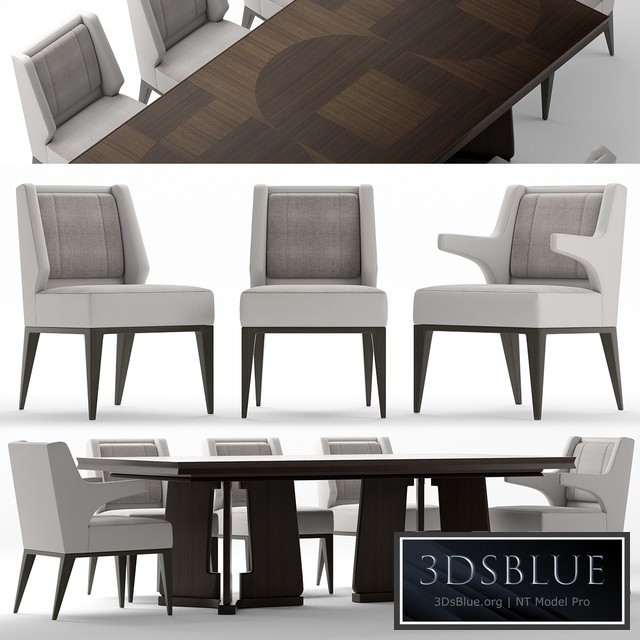 Table and chairs baker DINING CHAIR