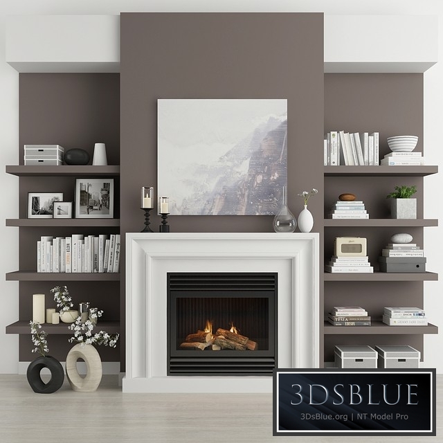 Fireplace and decor 19