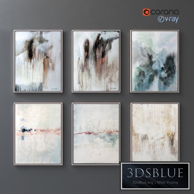 Collection of contemporary paintings John-Richard collection - 16