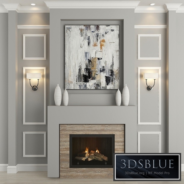 Fireplace and decor 18