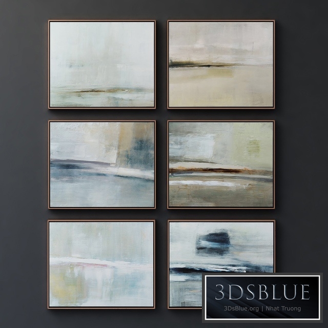 Collection of contemporary paintings John-Richard collection - 23