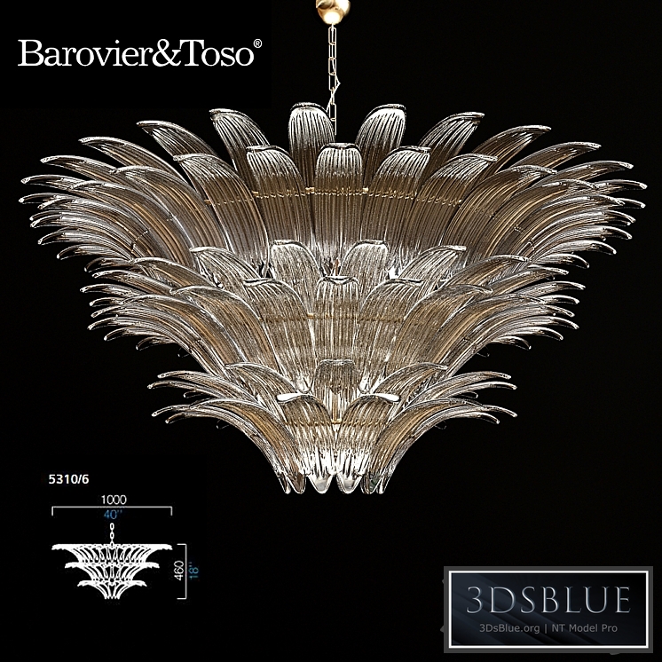 Barovier &amp; toso Palmette