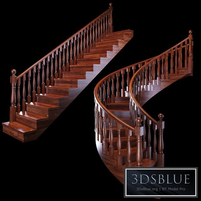Stairs: Wooden