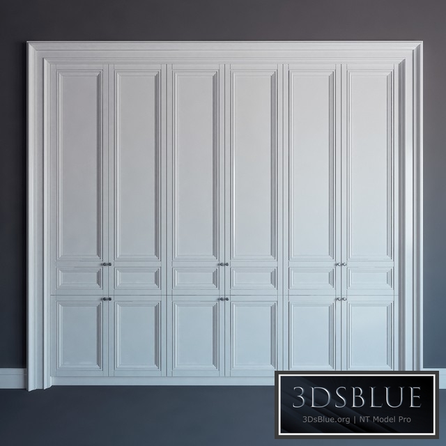 Built-in wardrobe 10 \ fitted wardrobe 10