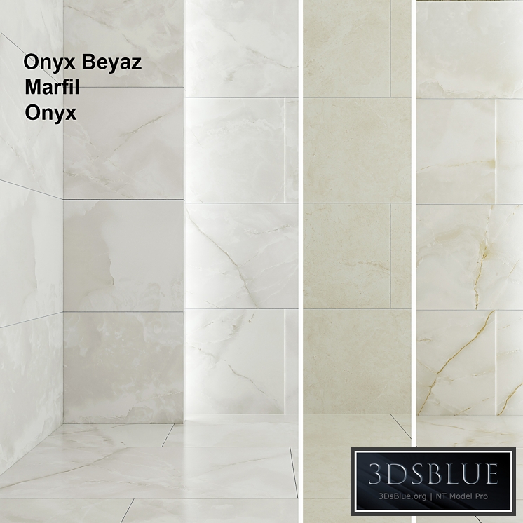 Tile Kale Marfil Onyx Beyaz