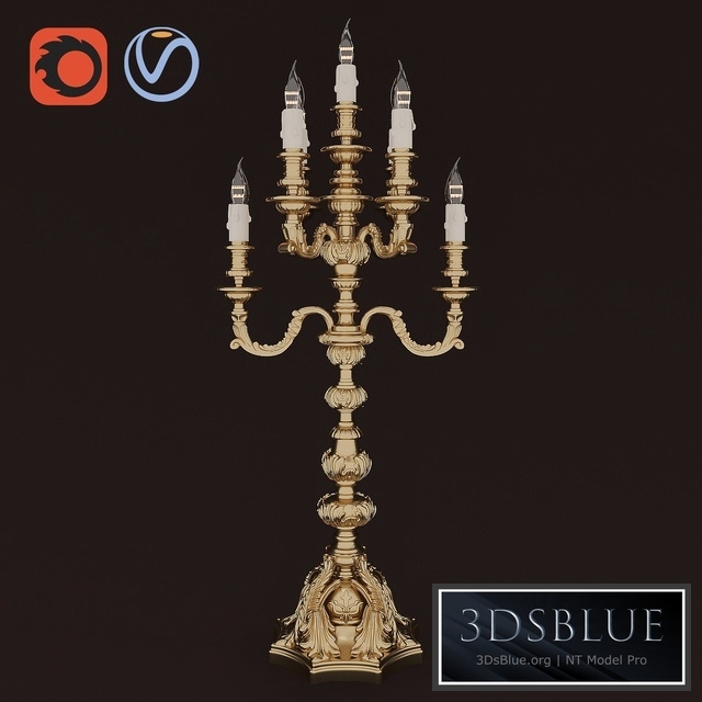 Candelabrum Moscatelli 3517/7