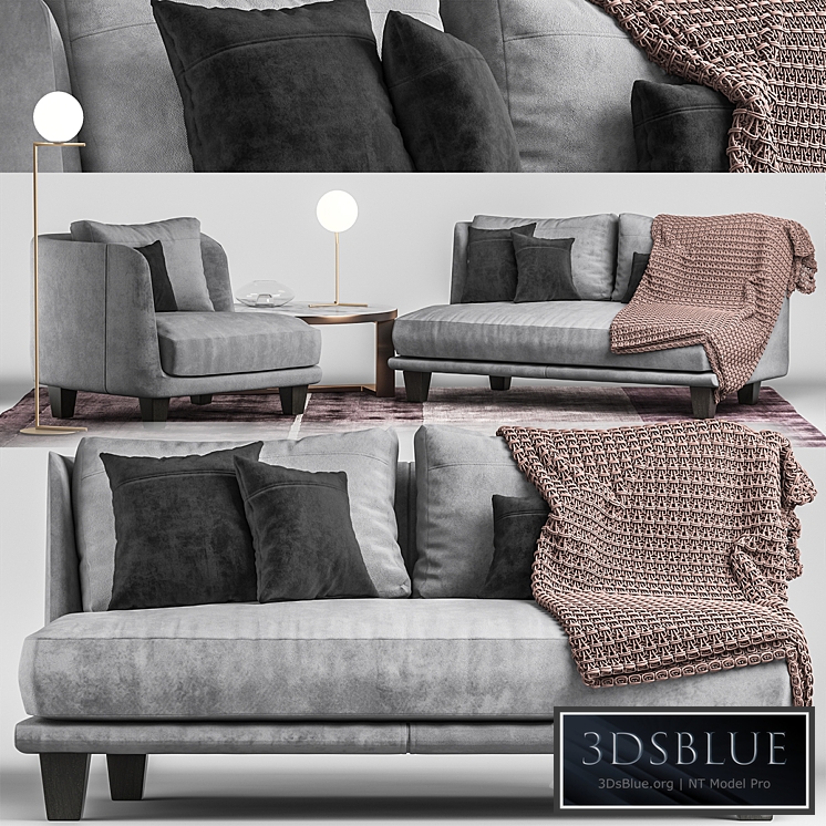 sofa and chair Moroso Gimme More by Diesel
