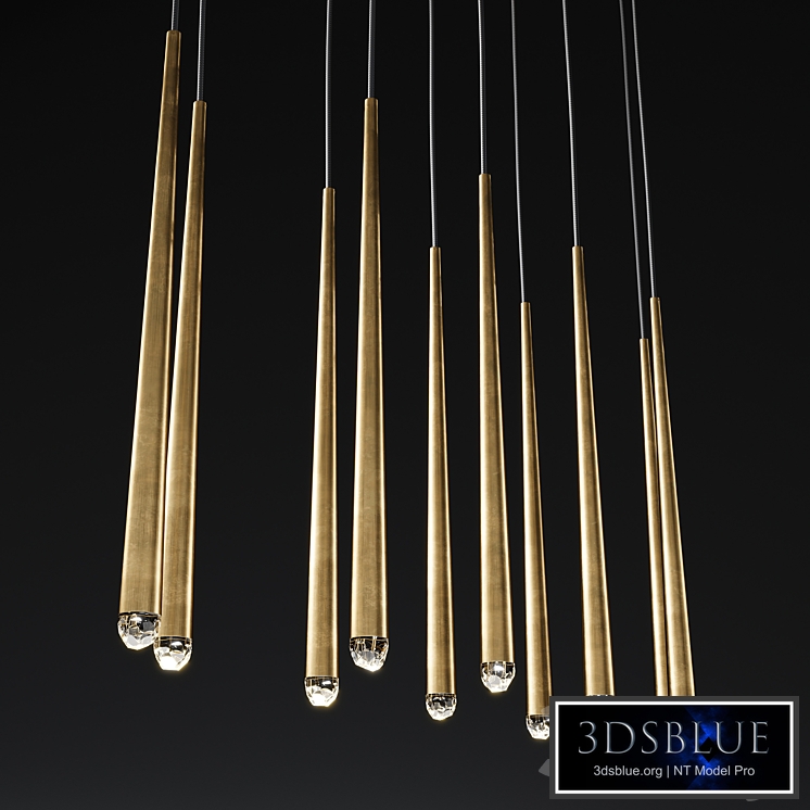 AQUITAINE LINEAR CHANDELIER