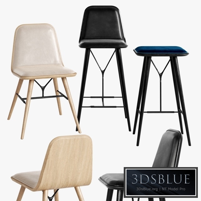 Fredericia Spine Stool Barstool Chair