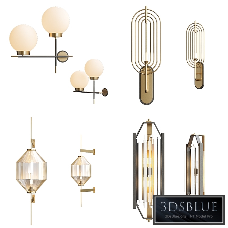 Modern wall lamps collection