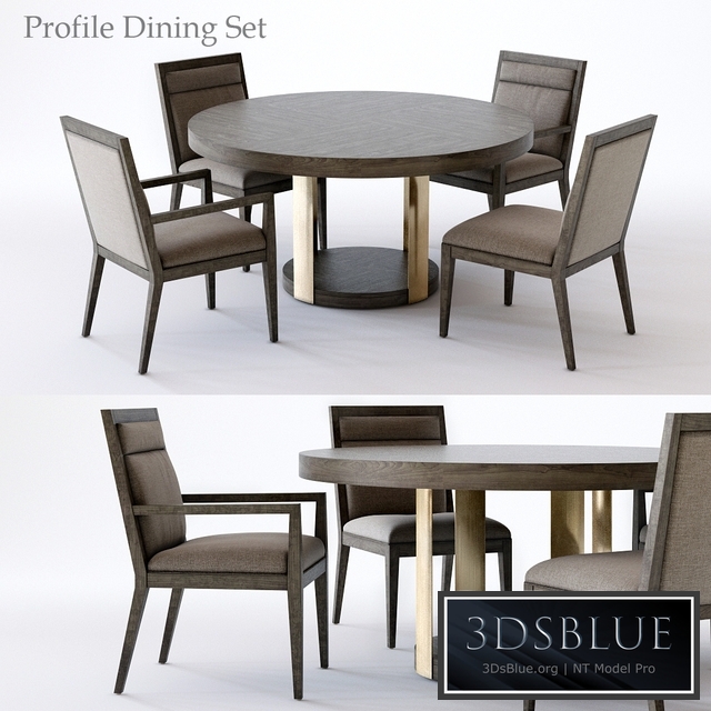 Bernhardt Profile Dining Set 2