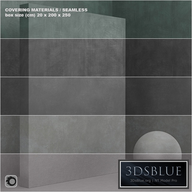 Material (seamless) - coating, plaster set 38