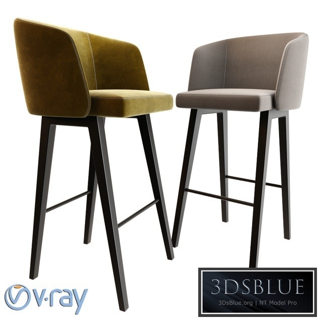 Minotti Creed Bar Stool