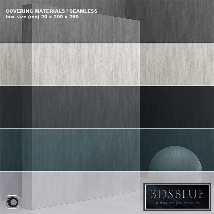 Material (seamless) - coating, plaster set 40