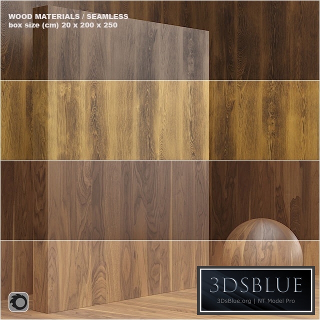 Material wood / veneer (seamless) - set 15