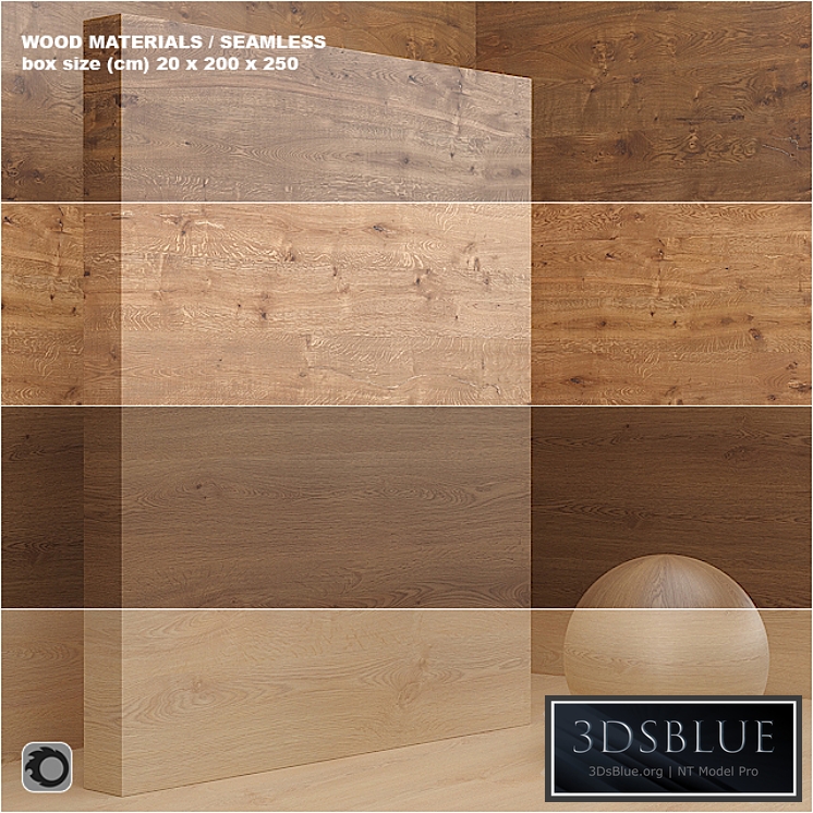Material wood / veneer (seamless) - set 16