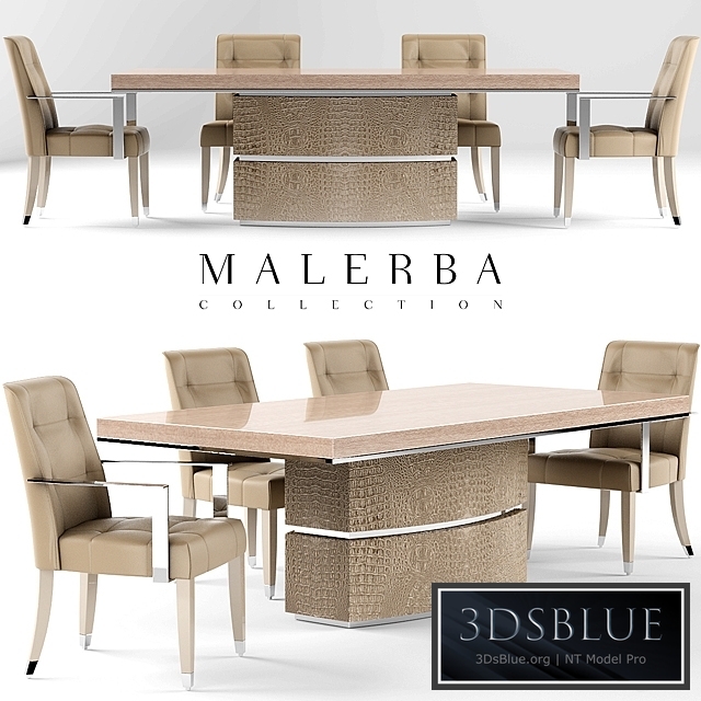 Table and chair malerba
