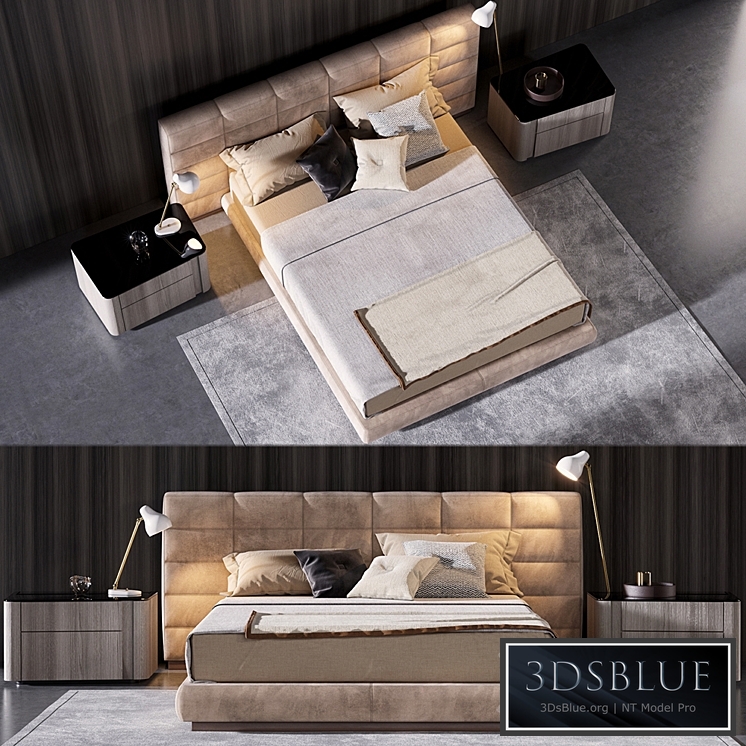 Minotti Lawrence Bed