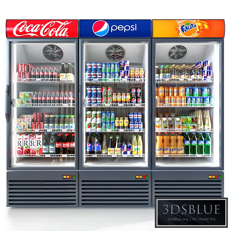 Refrigerator Coca-cola