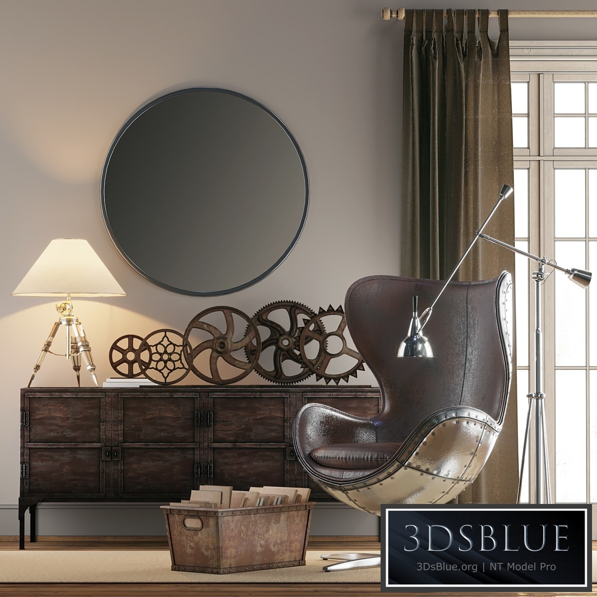 RH Aviator egg chair