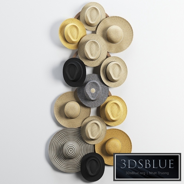 Decorative set of hats