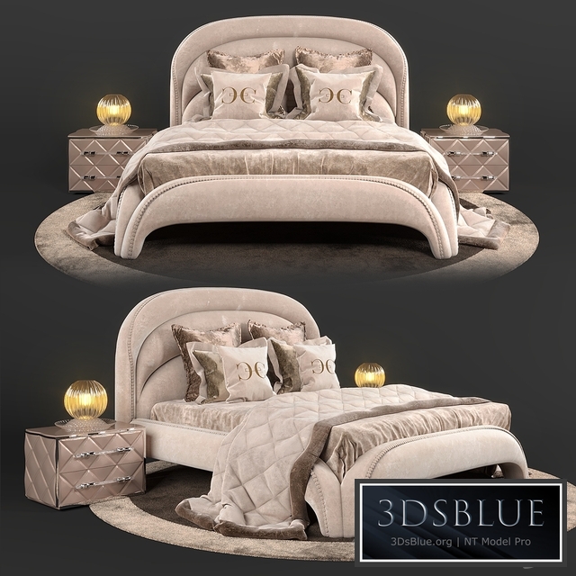 Bed Cornelio Cappellini THALIA.5200