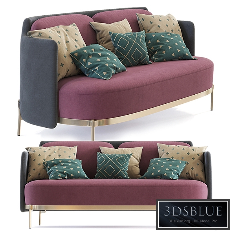 Minotti Tape Sofa (two seat)