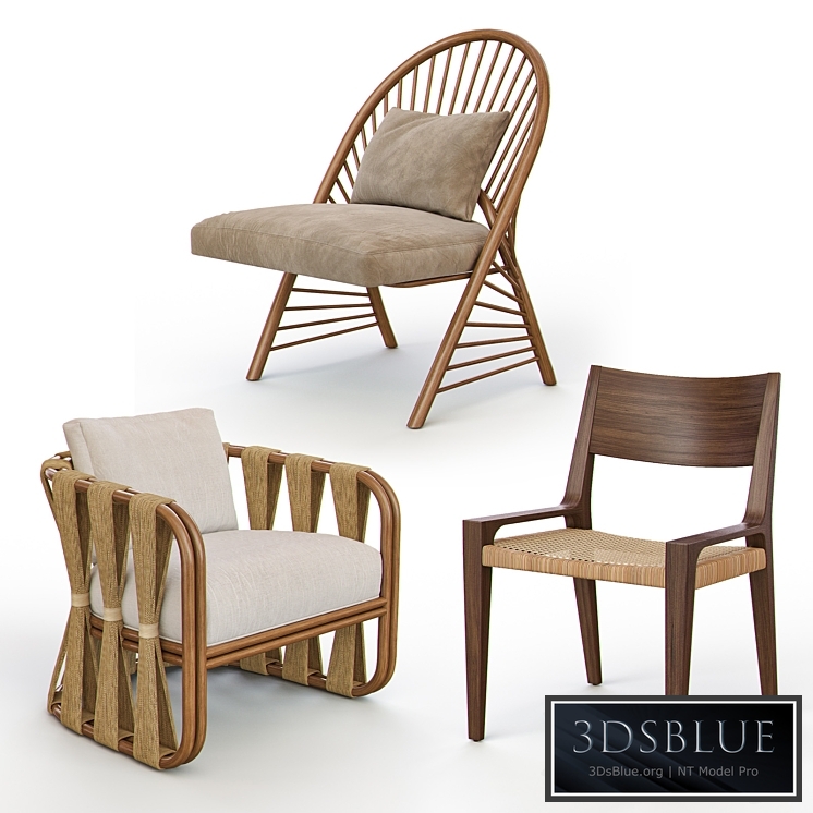 RATTAN and WICKER Chairs I