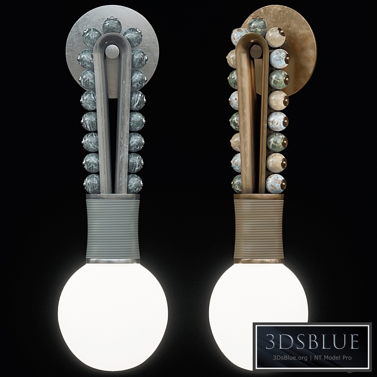 Apparatus Talisman loop sconce