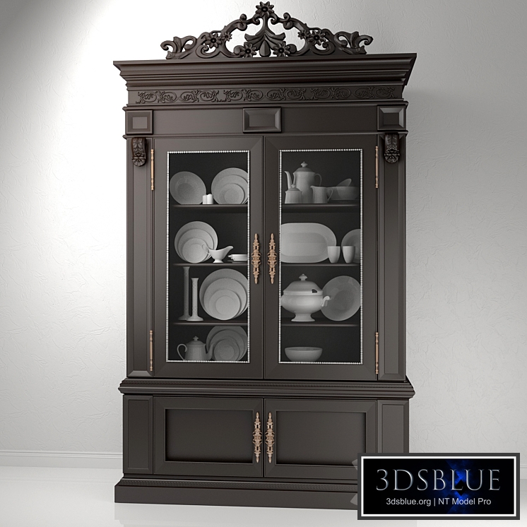 Royal Kahala Ocean Crest Display Cabinet, Lexington Home Brands