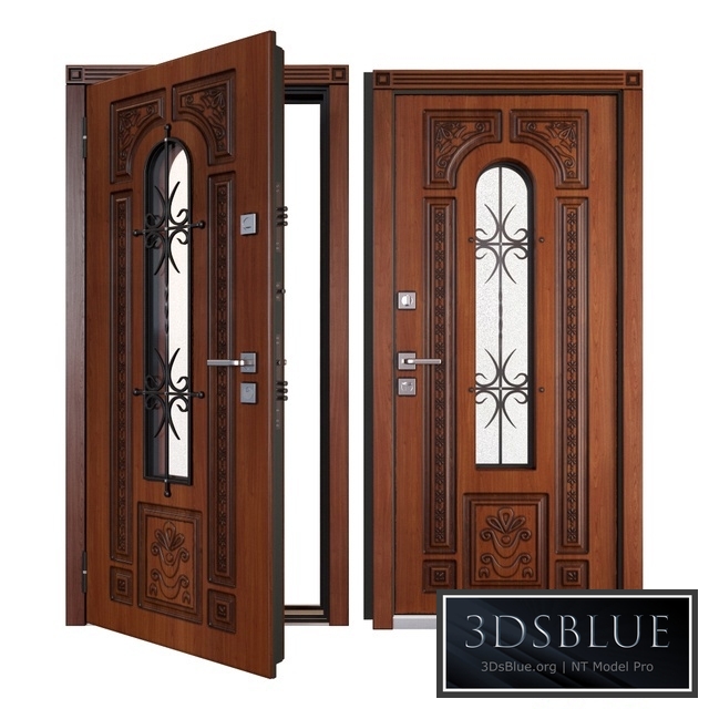 Entrance metal door Lacio
