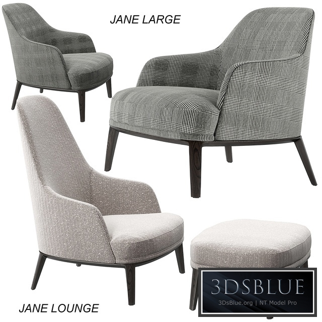 Poliform Jane Large, Lounge armchairs set