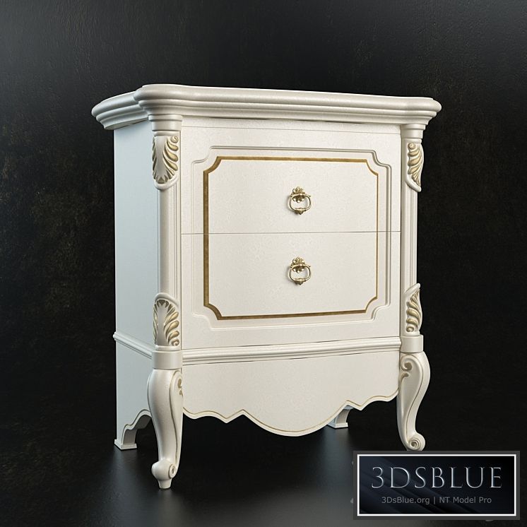 Nightstand Treci Cecchini Victoria Stucco