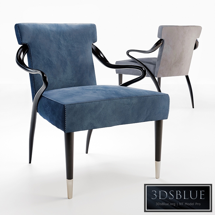 CARACOLE UPHOLSTERY SWOOSH CHAIR