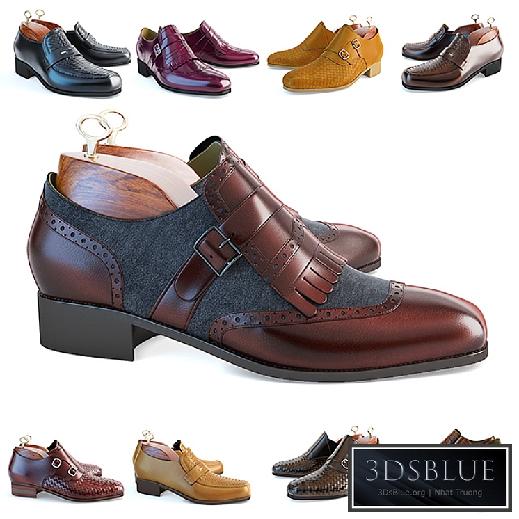 A set of men&#39;s shoes for the hallway and wardrobe 3