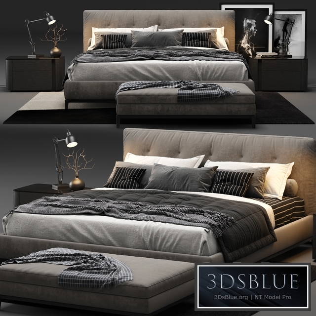 Minotti - Andersen Quilt Bed