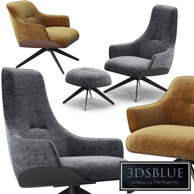 Molteni Kensington armchairs set