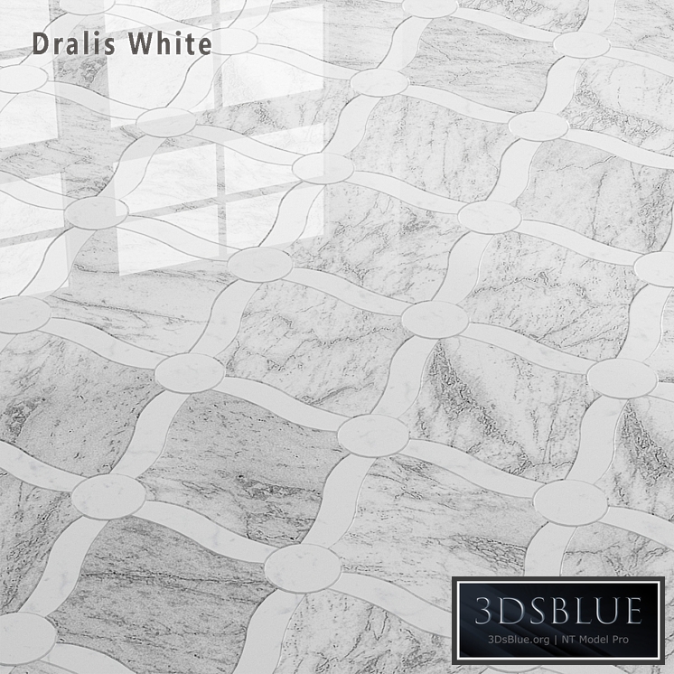 Tile Sicis Sicistone Dralis White
